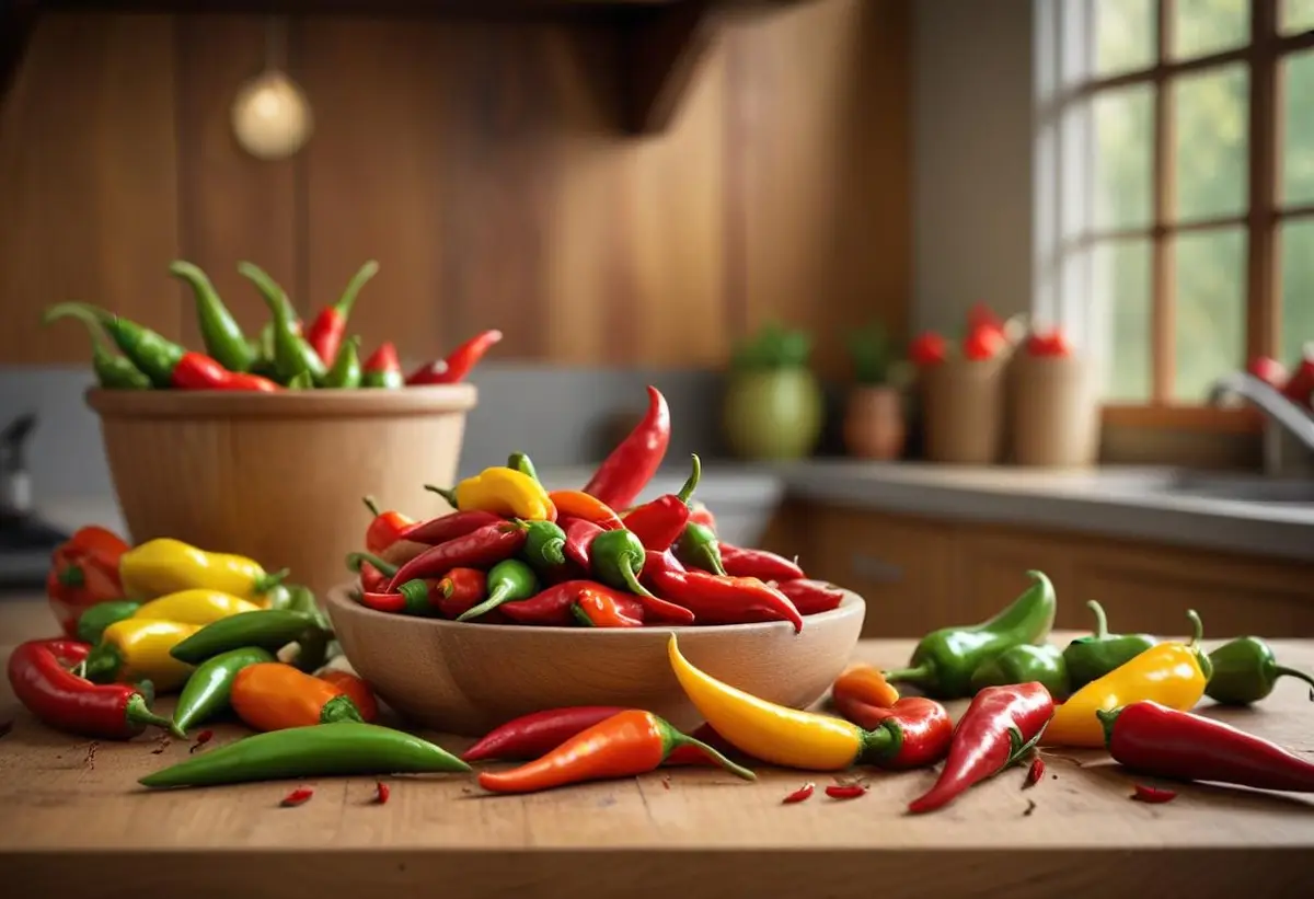 Chili chili illustration