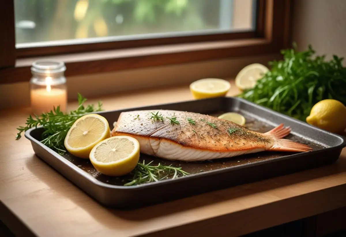 Tillaga fisk i ugn – så får du den perfekt! illustration