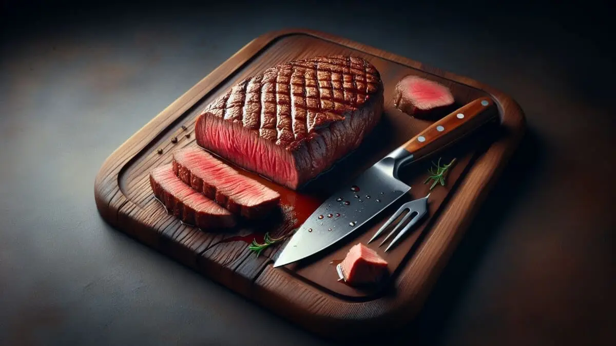 Hur lagar man Flat Iron Steak