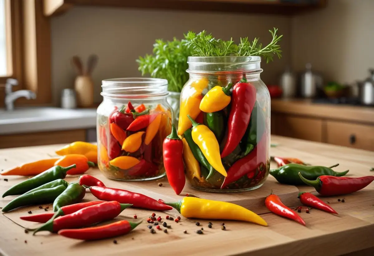 Ge din matliv en knackig twist med inlagd chili illustration