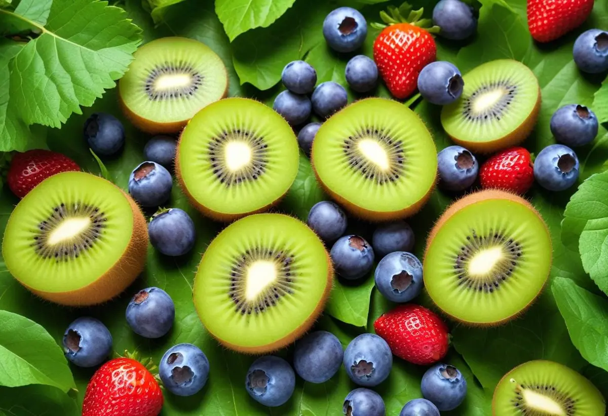Kiwi bär – perfekt sött som dessert! illustration