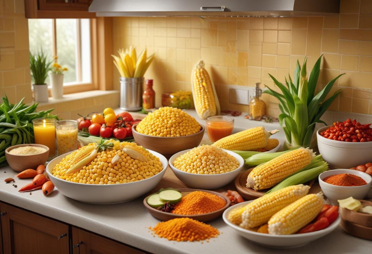 Majskornens magiska värld illustration