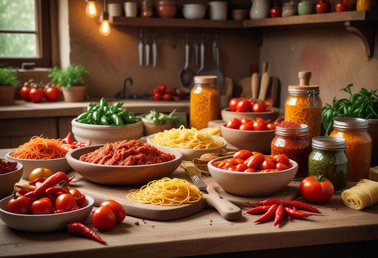 Njut av smaken av nduja i köket! illustration