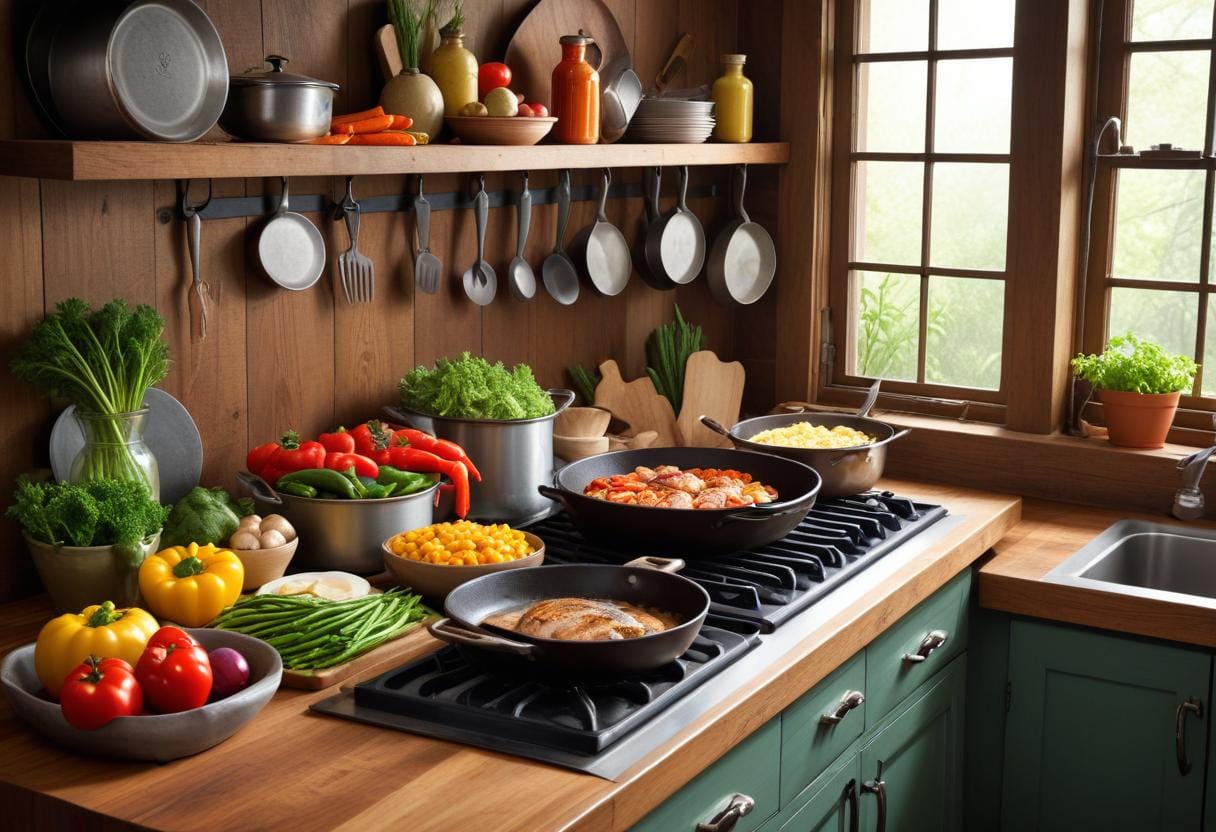 Så här väljer du rätt stekpanna för köket illustration