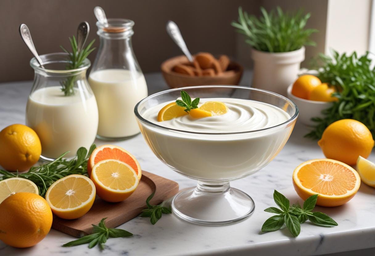 Så vispar du perfekt creme fraiche hemma illustration