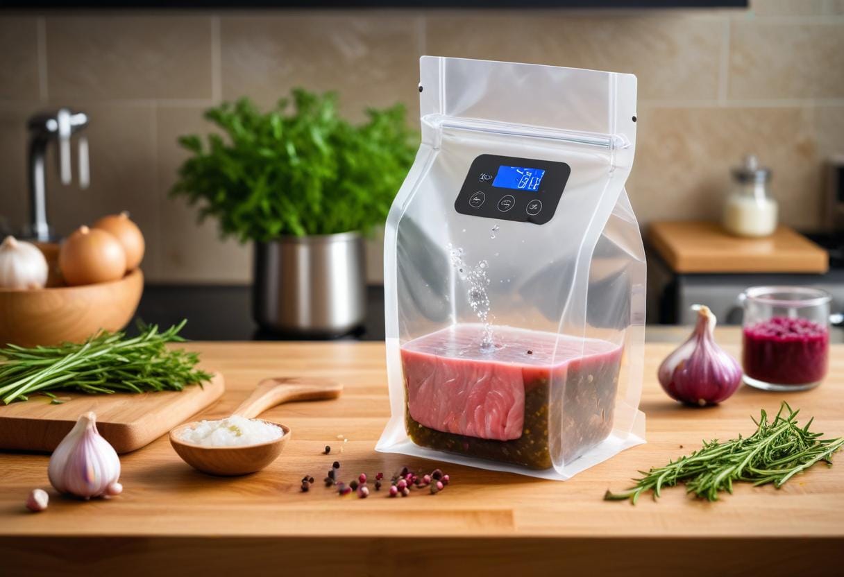 Sockersöt sous vide oxfile du inte kan motstå illustration