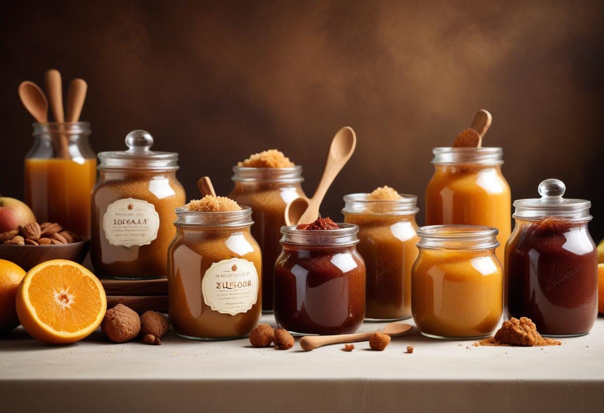 Råsocker eller rörsocker illustration